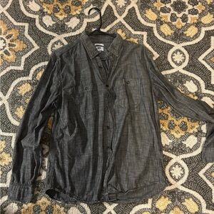 Old Navy Gray Dress Shirt for Men